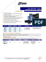 Ficha Tecnica SDMO T33K Mitsubishi S4SD