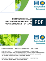 Investigasi Kecelakaan Proyek Bungasari