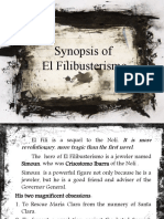 Synopsis of El Filibusterismo