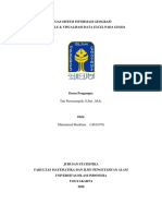 Muhammad Bariklana - Tugas SIG - Joinig Table Dan Visualisasi Data Excel Pada Geoda