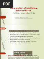 The Evolution of Health Care 28-2-21