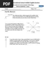 ICT-LOGO-Turtle Graphics Notes