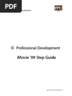 Imovie '09 Step Guide: Apple Professional Development 1