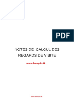 Notes de Calcul1 Des Regards de Visite