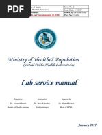 Lab Service Manual of Clinical Labs1