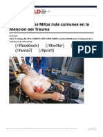 Derribando Los Mitos Más Comunes en La Atención Del Trauma EMS World