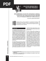 ¿Se Suspende El Plazo de Caducidad Laboral