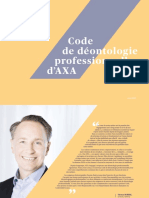 AXA CodeDeontologie FR1