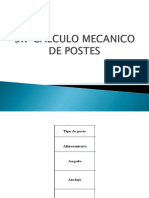 Calculo Mecanico de Postes2018