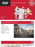 Case Studies of Degree College and Hill Council Complex, Leh and Solar Energy Centre, Gurgaon