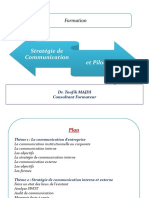 Stratégie de Communication Et Pilotage