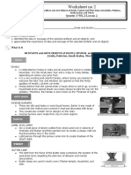 Grade 8: Worksheet No.2