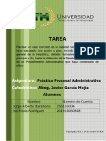 Jorge Alberto Barahona e Isis Rodriguez Tarea de Practica Procesal Administrativa PDF