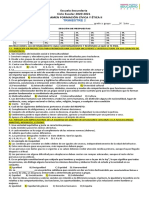 Examen F.C.E 2° Segundo Trimestre