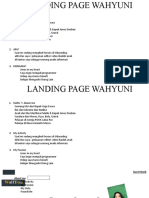 Landing Page Wahyuni