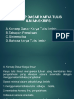 Konsep Dasar Skripsi