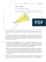 Exercice N° 1 (Droite D'euler) 8 Points