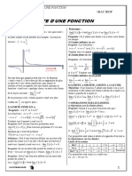 Les Limites D Une Fonction Resume de Cours 1 2