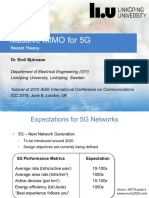 Massive MIMO For 5G - 2015 - Emil Bjornson