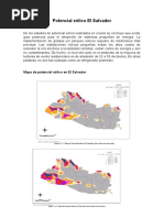 Potencial Eólico El Salvador