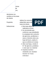 Conocer Las Técnicas para El Precio de Venta de Un Bono - Instrucciones Tarea 3