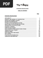 Siteworks Specs