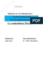 Contentieux Fiscal