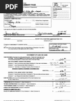 Disclosure Summary Page DR-2: For0f11ce Use Only