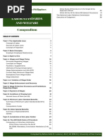 Compendium: Labor Standards and Welfare