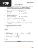 Tutorial Sheet 1: T T G X X R