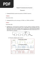 Tutorial 4+ Solutions