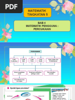 Matematik Tingkatan 5: Bab 4 Matematik Pengguna: Percukaian