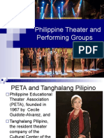 Philippine Theater and Performing Groups