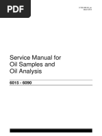 Service Manual For Oil Samples and Oil Analysis: March 2012