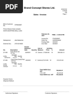 Posted Invoices For Shoprite Delta and Ebeano Ikota