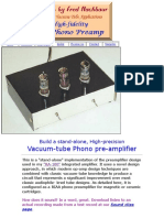 A High-Precision Stand-Alone Phono Preamplifier