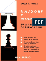 Najdorf y Reshevsky, Su Match de Buenos Aires 1953 - Portela, C M - 1954, Jparra 2016-11-06