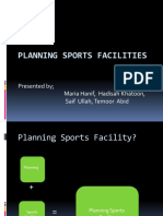 Planning of Sports Facilities