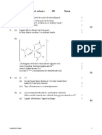 Transition Metals Test Mark Scheme /30 Name 1