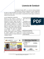 Licencia de Conducir JOSE PDF