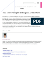 Data Mesh Principles and Logical Architecture