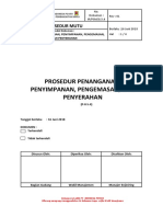 A. Prosedur Gudang Bahan Kemas Dan Penolong