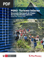 Perú Turismo Interno ENVIR Evaluacion 2017 2018