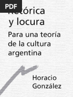 Gonzalez Horacio - Retorica Y Locura (PDF)