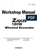 Hitachi Zaxis 180W Workshop Manual