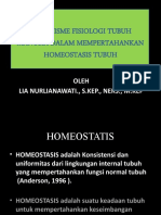 Mekanisme Fisiologi Tubuh Manusia Dalam Mempertahankan Homeostasis Tubuh