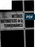 Métodos Matemáticos para La Termodinámica