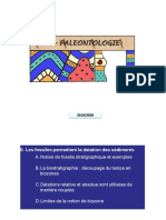 Fossiles Et Datation Des Sédiments
