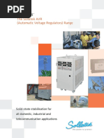 Voltright: The Sollatek AVR (Automatic Voltage Regulators) Range