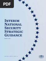 Interim National Security Strategic Guidance March 2021